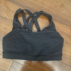 lululemon athletica Black Strappy Sports Bra